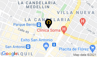 Mapa de Internacional Tours en Medellín