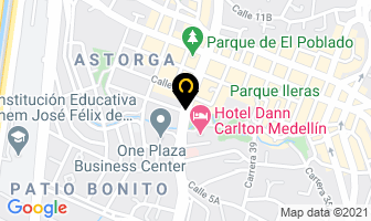 Mapa de International Brokers Group en Medellín