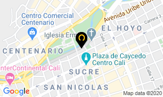 Mapa de International Language Center en Cali
