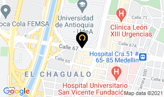 Mapa de International Link S.a.s. en Medellín