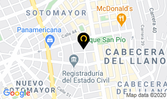 Mapa de Internatural Colombia en Bucaramanga