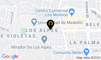 Mapa de Internet Juegos En Red en Medellín