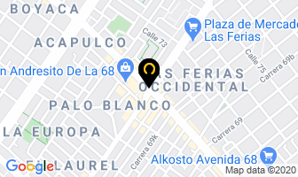 Mapa de Internet Milenio en Bogotá D.C