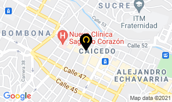 Mapa de Internet Privado en Medellín