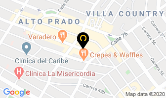Mapa de Intership Agency S.a.s. en Barranquilla
