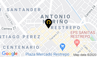 Mapa de Intersuelas en Bogotá D.C