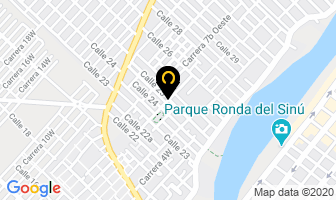 Mapa de Interventas - Monteria - Cordoba en Montería