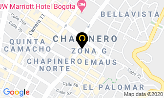 Mapa de Interventora De Medios De Comunicación Iteco Ltda en Bogotá D.C