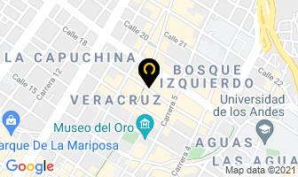 Mapa de Interworld Freight Ltda. en Bogotá D.C