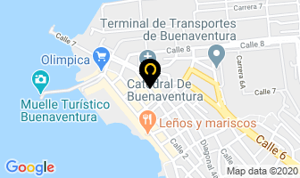 Mapa de Interworld Freight Ltda. en Buenaventura