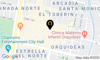 Mapa de Intima Crea-sion en Bogotá D.C