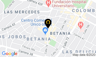 Mapa de Intima Secret en Barranquilla