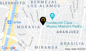 Mapa de Intimagen en Medellín