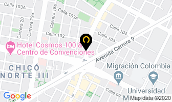 Mapa de Intralot De Colombia en Bogotá D.C