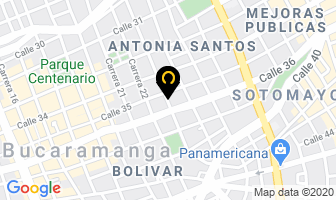 Mapa de Intramédica en Bucaramanga