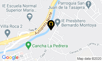 Mapa de Invatam Ltda en Medellín