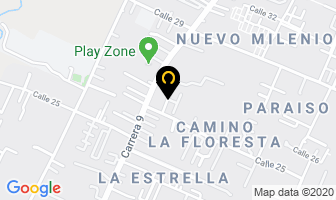 Mapa de Inverconstrucciones Y Equipos Prada en Chía