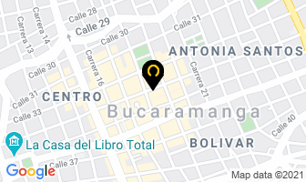 Mapa de Invercosta S.a. en Bucaramanga