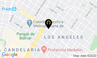 Mapa de Inverfrio J.m en Medellín