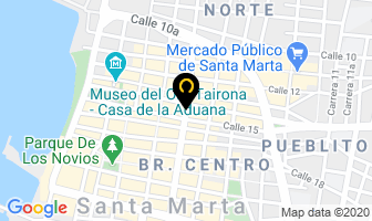 Mapa de Inverloam Almacenes en Santa Marta