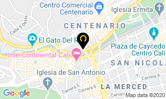 Mapa de Invermara Broker Farmaceutico S.a. en Cali