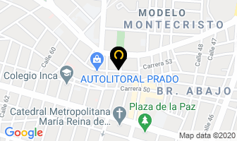 Mapa de Inversal Arriendos Ltda. en Barranquilla