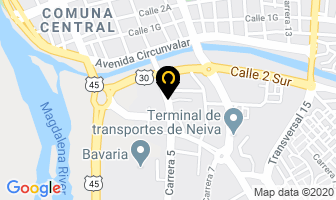 Mapa de Inversiones Aranza Ltda en Neiva