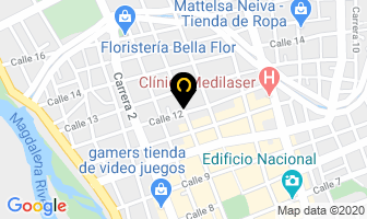 Mapa de Inversiones Audio Color Ltda. en Neiva