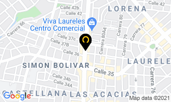Mapa de Inversiones Bermejal Ltda. en Medellín