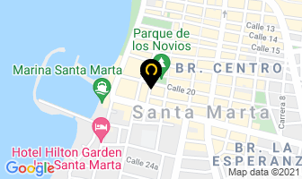 Mapa de Inversiones Carrillo en Santa Marta