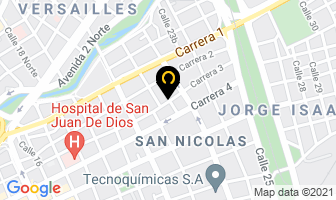 Mapa de Inversiones Castro S.a en Cali