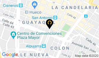 Mapa de Inversiones Cay en Medellín