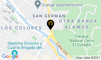 Mapa de Inversiones Cedatex en Medellín