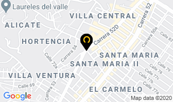 Mapa de Inversiones Centro Komatsu Ltda en Itaguí