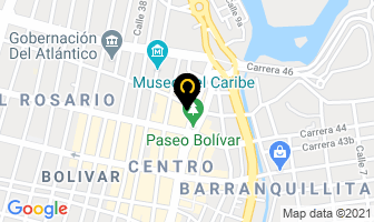 Mapa de Inversiones Ciy Comunicaciones en Barranquilla
