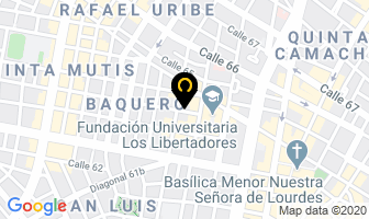 Mapa de Inversiones Currea en Bogotá D.C