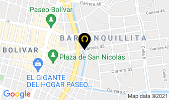 Mapa de Inversiones Danna en Barranquilla