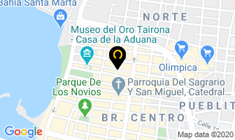 Mapa de Inversiones De Las Salas Ltda. en Santa Marta