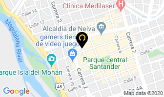 Mapa de Inversiones Díaz Constructores en Neiva