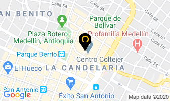 Mapa de Inversiones E J Medellín Ltda. en Medellín