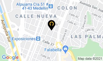 Mapa de Inversiones En Salud en Medellín