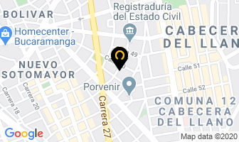 Mapa de Inversiones E.s.l. Ltda. en Bucaramanga