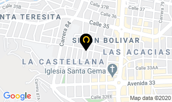 Mapa de Inversiones Global Medic en Medellín