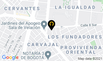 Mapa de Inversiones Gráficas Ltda. en Bogotá D.C