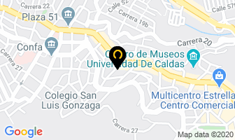 Mapa de Inversiones Gss en Manizales