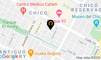 Mapa de Inversiones Herrago S.a. en Bogotá D.C