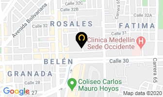 Mapa de Inversiones Jack S.a.s en Medellín