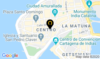 Mapa de Inversiones Jacky en Cartagena
