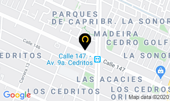 Mapa de Inversiones Kaluca Ltda. en Bogotá D.C