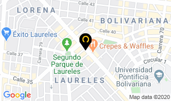 Mapa de Inversiones Makisushi S.a. en Medellín